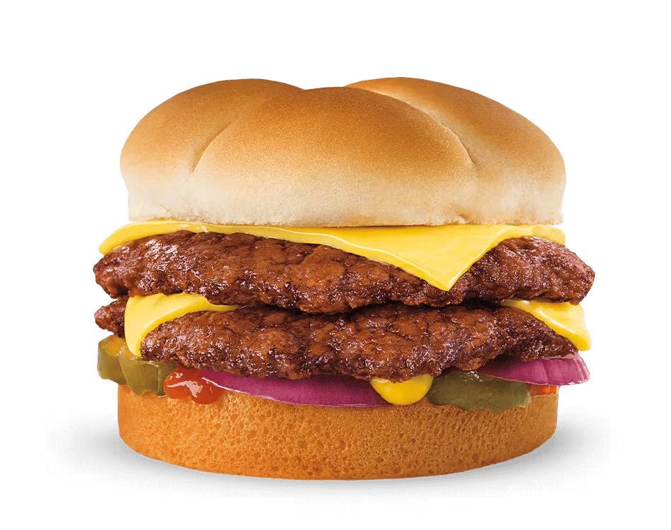 Culver’s ButterBurger® Cheese with fresh beef, melted cheese, and a toasted buttered bun